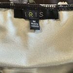 Iris  • Black Silky Floral Bodycon Size Med. Y2K 90s Slip Dress Grunge Glam Punk Photo 4