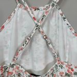 Abercrombie & Fitch Floral Dainty Mini Dress Women's Small White Cottage Boho Photo 10