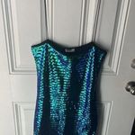 Stine Goya Acanthus Sequin Mini Dress Medium New With Tags Colorful Woman’s Green Photo 3