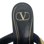 Valentino Garavani Roman Stud Calfskin Leather Slide Sandal Size 37.5 Photo 10