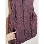 Tangerine  WOMEN LIGHT WEIGHT VEST BURGUNDY SZ XXL Plus Pockets Waterproof Hike Photo 3