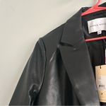 Rebecca Minkoff NEW NWT  Black Leather Long Blazer Photo 6