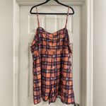 Unique Vintage NWT Women’s Timeless London Orange Ghost Print Halloween Playsuit Romper Sz 4XL Photo 7