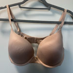 Victoria's Secret  Lined Denim Nude T-Shirt‎ Bra Tan Neutral 34D Photo 0