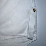 True Destination Lightweight Cover Up Size Medium White Tunic Beach Resort Vacay Photo 3