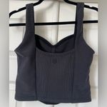 Lululemon Ribbed Softstreme Sweetheart Tank Top Black size medium Photo 5