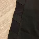 Strut this  Women’s Black High Waist Mesh Panel Leggings Photo 2