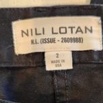 NILI LOTAN Black Utility Wide Legs Pants Size 2 Photo 4