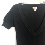 Mossimo Waffle Knit Rockabilly Pinup Emo Edgy Gothcore Tunic Sweater Juniors M Black Size undefined Photo 2