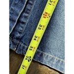 Vtg 90’s Denim Midi Skirt Size 10 Button Down Pockets Y2K Mid High Rise Jean​​​ Blue Photo 9