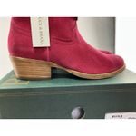 Buck&Brana Casey Ankle Western Boots Women's Leather Almond Toe Pull Photo 1