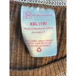 No Boundaries Positive Vibes Are Everywhere Mushrooms Ribbed Side Tie T-Shirt Juniors XXL Photo 5