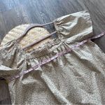 Gap  leopard print flutter sleeve blouse square neck line‎ Photo 5