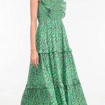 36.5 Banjanan Iris Tiered Ruffled Dress, Organic Cotton Size L New w/Tag Retail $ Photo 0