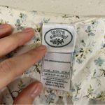 Laura Ashley Vintage  White Floral Midi Dress Lightweight Summer Casual Size 12 Photo 2