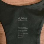 Girlfriend Collective  Dark Forest Green Sports Bra XS Xtra Small Polyester Blend Photo 1