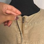 J.Crew  Tan Lace-Up Casual Dress – Everyday Style with Pockets Photo 4