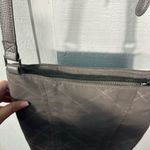 Vera Bradley Nylon Crossbody Shoulder Bag Purse With Silver diamond Patt… Photo 12