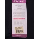 Brand New Curveez Women's Size Large Black Control Boy Shorts Shapewear Photo 4