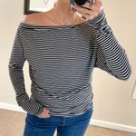 DYI Black and white asymmetrical  top. Size XS Photo 0