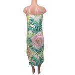 Mara Hoffman Mara‎ Hoffman Floral Cami Strap Midi Dress Size SMALL Button Up Front Photo 3