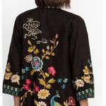 Johnny Was extremely heavily embroidered CELINA LINEN KIMONO COAT NWT RARE Photo 10