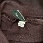 Onzie  Flow Open Back Funnel Neck Sweatshirt Womens‎ One Size Maroon Athleisure Photo 6