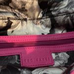 Ted Baker  monogram leather fold over clutch in fuchsia pink Photo 2