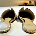 Paige Alia Snakeskin V-Notch Vamp Pointed Toe Slide Mules Sz 8 💛 Photo 3