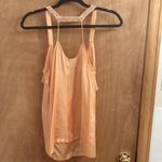 Wish  orange spaghetti strap tank style blouse woman’s size small Photo 5