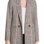 ANINE BING  Glen Plaid Double Breasted Blazer Sz Medium Scandi Chic Boss * Flaw * Photo 0