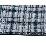 Sassy Jones Pink Black Tweed Fringe Status Handbag Purse Tote Chain Strap NEW Photo 3