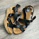 Leather Platform Sandals by I Love Comfort Size 10 Medium Black Photo 8