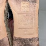 Opening Ceremony  Black leather espadrille flat mules sz 39 Photo 6