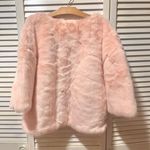 Peach Love Peach Fluffy Jacket / T Shirt Size S/M Photo 1