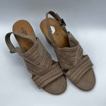 Seychelles  Bora Taupe Heeled Sandals Size 9 Photo 7
