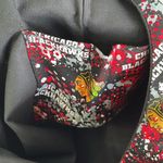 Handcrafted Chicago Blackhawks Purse Black Photo 8