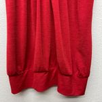 Wrapper  Y2K Red Top Womens Large Banded Bottom Boho Retro Chic Christmas Holiday Photo 3