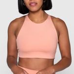Girlfriend Collective  Topanga Sports Bra Sherbert Size Small Photo 0
