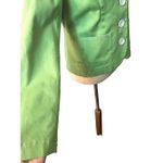 Charter Club Career wear lime green textured blazer size 8 Photo 5