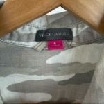 Vince Camuto Tan Belted Camouflage Roll Tab Sleeve Casual Mini Shirt Dress S Photo 8