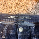 American Eagle American Eagle Outfitters Hi-Rise Jeggings Dark Wash Women's Jeans Photo 1