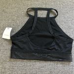 Victoria's Secret Victoria’s Secret Black Halter Sports Bra Photo 2