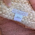 Shiraleah  Chiara Ombré Jute Tote Bag Fringe Beach Cruise Pink Coral Peach Photo 6