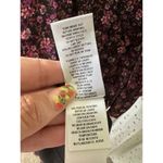 Julia Jordan Floral Chiffon Mockneck Tie-Back A Line High-Low Lined Midi Dress 4 Photo 11