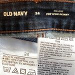 Old Navy Womens Jeans Blue Mid Rise Pop Icon Skinny Stretch Plus 24 Photo 9