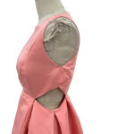 Halston Heritage  Cut Out Dress Parfait Pink Fit & Flare Size 6‎ Photo 5