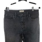 Madewell Cali Demi Boot Jeans Black Classic Streetwear Dark academia Size 31 Photo 3