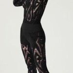 Avocado ๐๐ Serenity Shred Long Sleeve Top + Leggings Set Black Medium M NWT Photo 0