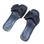 Kate Spade New York Bikini Bow Sandals Slide Slip On Black Womens 9.5 Summer Photo 0